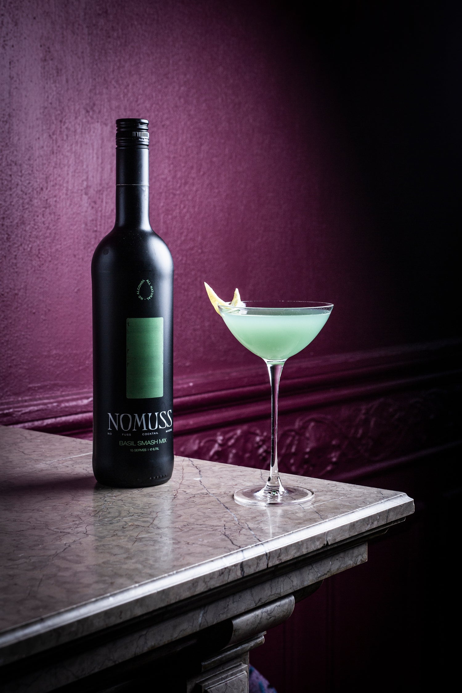 Nomuss Basil Martini recipe